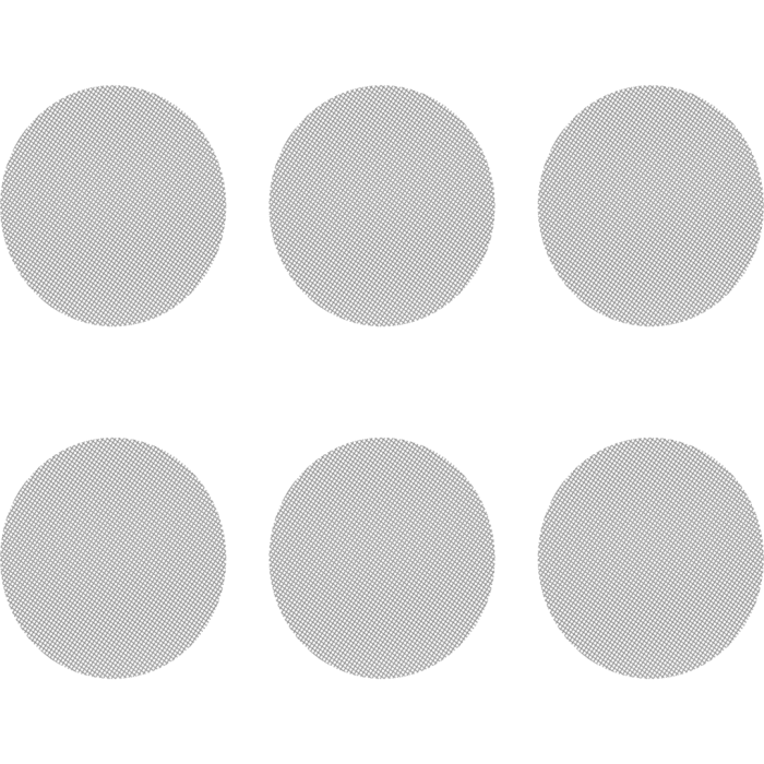 Volcano Hybrid Normalsiebe Set, 6 Stück